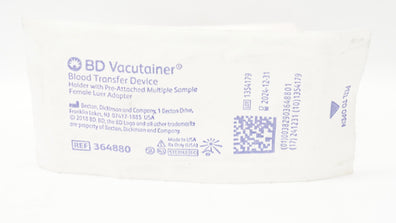 BD 364880 Vacutainer Blood Transfer Device